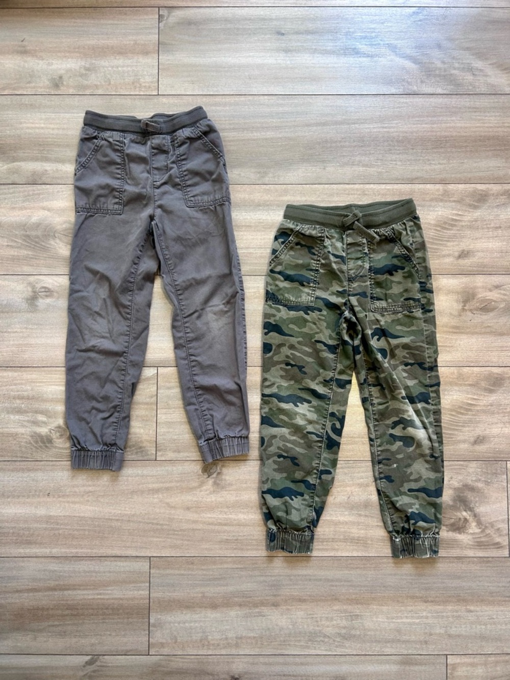 Jumping Beans  Camo & Gray Kids Jogger Pants Set Size 7